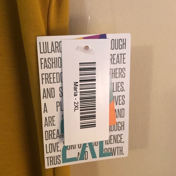 LuLaRoe Maria Maxi Dress - great for FALL - Picture 6 of 7